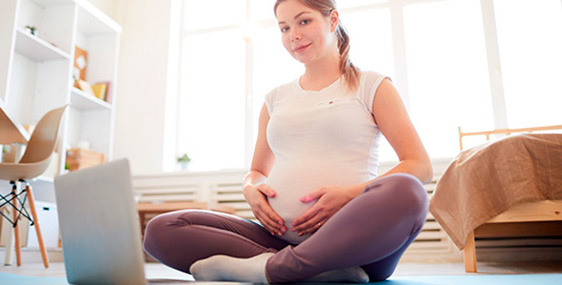 programa yoga prenatal clases en diferido